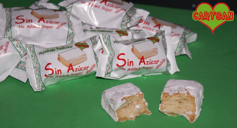 HOJALDRADA ENVUELTA CON EDULCORANTE C/.2'5 KG.